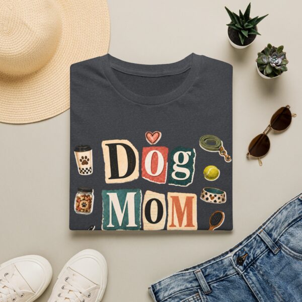 Dog Mom T-Shirt — "Dog Mom Does It All" Playful Collage Tee for Pet Lovers