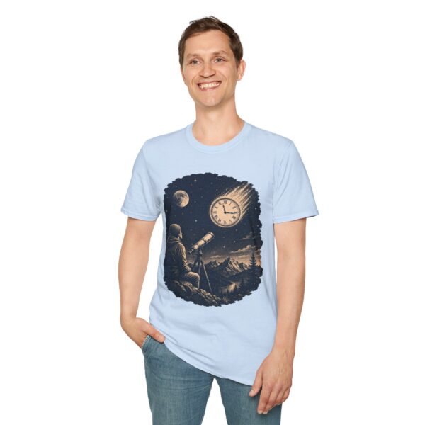 Retro Astronomer Tee — 'Falling Star? Broken Clock' Funny Space Nerd T-Shirt