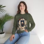 Chicken Keepers Crewneck Sweatshirt — Vintage Backyard Hen Humor
