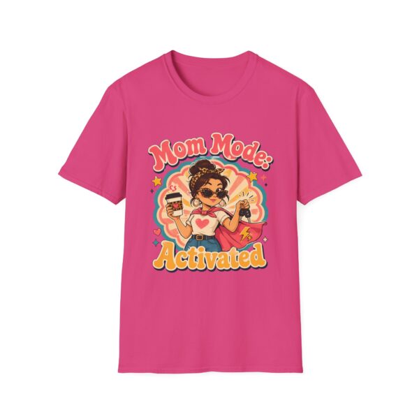 Mom Mode Activated T-Shirt — Retro Cute Mama Graphic Tee