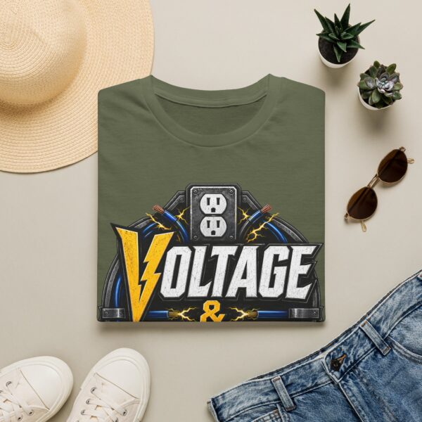 Voltage & Valor Lightning Graphic T-Shirt