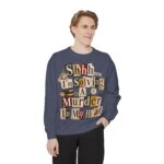 Mystery Reader Sweatshirt — "Shhh... I'm Solving a Murder in My Head" Cozy True Crime Pullover