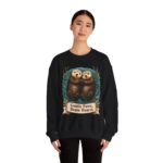 Otter Crewneck Sweatshirt — 'Gentle Paws, Brave Hearts' Cute Animal Graphic