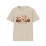 Wildlife Harmony Desert Tee — "Soft Sand, Sharp Instincts"