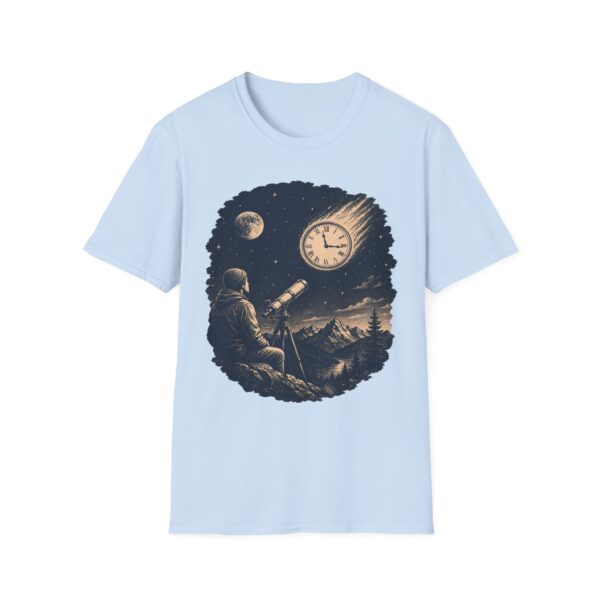 Retro Astronomer Tee — 'Falling Star? Broken Clock' Funny Space Nerd T-Shirt
