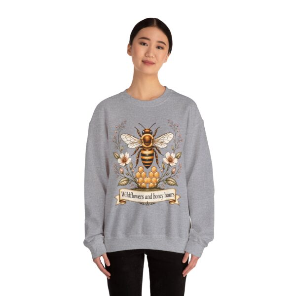 Wildflowers & Honey Hours Bee Crewneck Sweatshirt