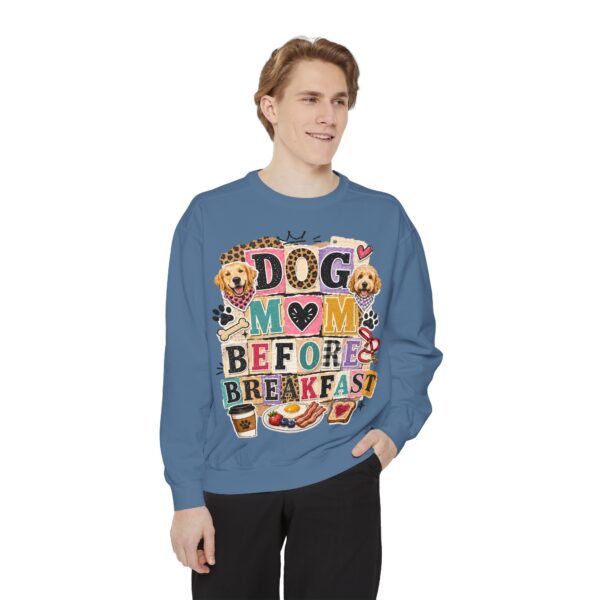 Dog Mom Before Breakfast Sweatshirt — Cozy Morning Pet Mom Pullover