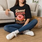 Donut Disturb T-Shirt — "I’m Glazing" Funny Donut Tee for Coffee Lovers