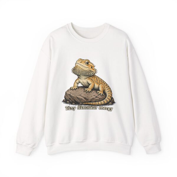 Bearded Dragon 'Tiny Dinosaur Energy' Crewneck Sweatshirt