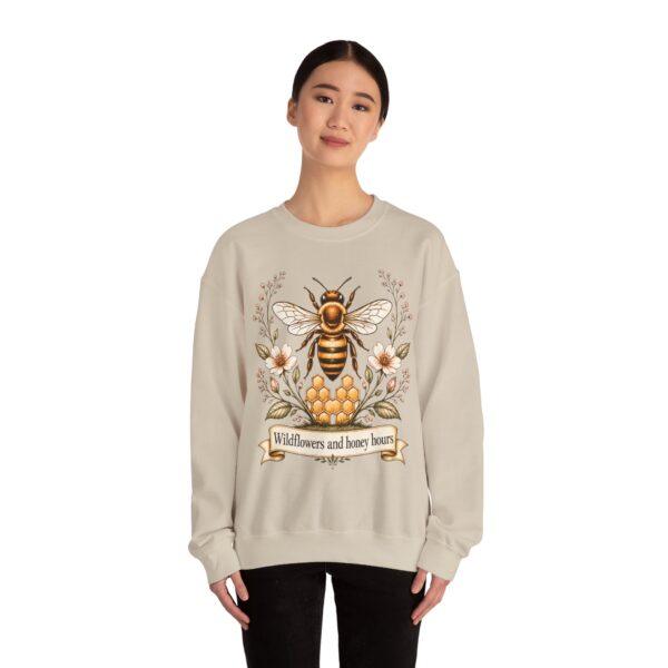 Wildflowers & Honey Hours Bee Crewneck Sweatshirt