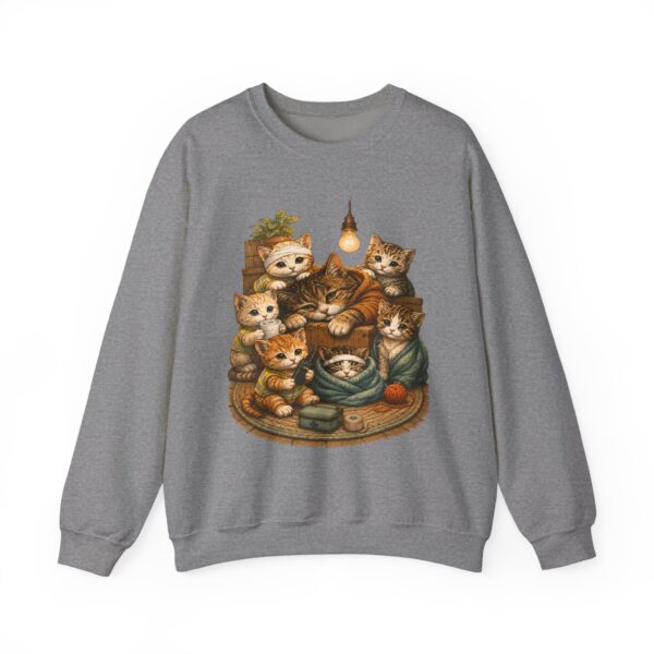 Rescue Cat Sweatshirt — Adopt Don't Shop Crewneck