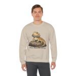 Bearded Dragon 'Tiny Dinosaur Energy' Crewneck Sweatshirt