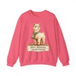 Alpaca Crewneck Sweatshirt – "Soft outside, sass inside" Cozy Graphic Pullover