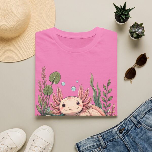 Cute Pink Axolotl T-Shirt — "Cute, Weird, and Thriving"