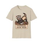 Ferret 'Certified Sock Thief' T-Shirt