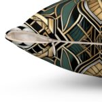 Pillow Cover - Art Deco Geometric Design