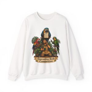 Executive Beak Committee Sweatshirt — Parrot Crewneck Pullover