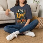Live Wire T-Shirt — Funny Electrician 'I Put the "Live" in Live Wire' Tee
