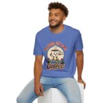 Raised on Love, Running on Coffee T-Shirt — Cute Coffee Lover Tee
