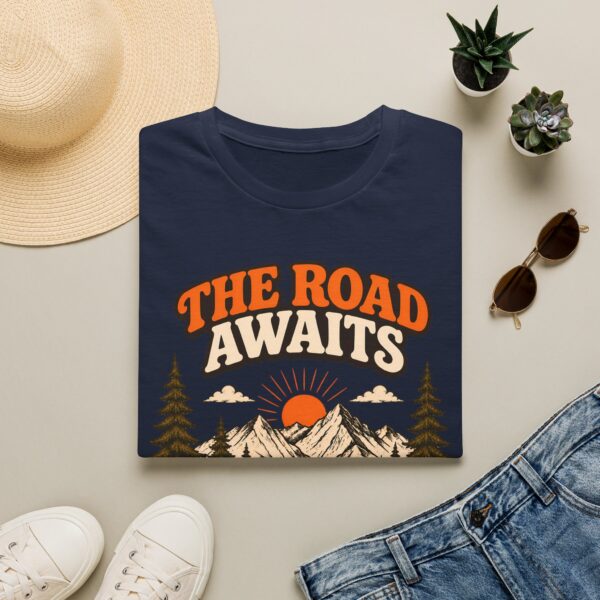The Road Awaits Vintage Mountain Road T-Shirt