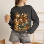 Rescue Cat Sweatshirt — Adopt Don't Shop Crewneck