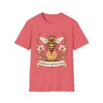 Bee Floral T-Shirt — "Wildflowers and Honey Hours" Graphic Tee