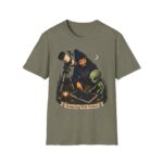 Stargazing with Visitors T-Shirt — Astronomy Alien Stargazing Map Tee