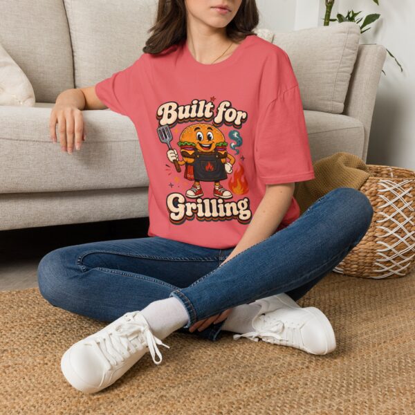 Built for Grilling Burger BBQ T-Shirt — Grilling Tee for BBQ Lovers
