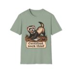 Ferret 'Certified Sock Thief' T-Shirt
