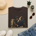Brass After Midnight Vintage Jazz Saxophonist T-Shirt