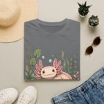 Cute Pink Axolotl T-Shirt — "Cute, Weird, and Thriving"