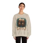 Otter Crewneck Sweatshirt — 'Gentle Paws, Brave Hearts' Cute Animal Graphic