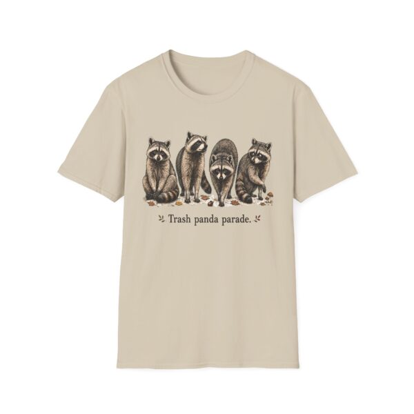 Trash Panda Parade Raccoon T-Shirt — Cute Wildlife Graphic Tee