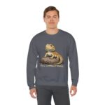 Bearded Dragon 'Tiny Dinosaur Energy' Crewneck Sweatshirt