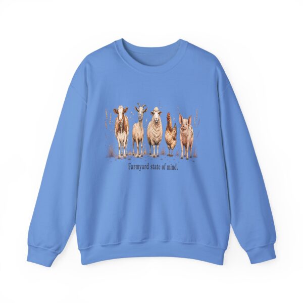 Farmyard State of Mind Sweatshirt — Cute Farm Animal Crewneck