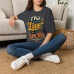 Live Wire T-Shirt — Funny Electrician 'I Put the "Live" in Live Wire' Tee