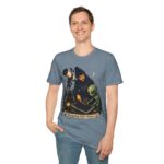 Stargazing with Visitors T-Shirt — Astronomy Alien Stargazing Map Tee