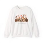 Desert Wildlife Crewneck Sweatshirt – "Soft Sand, Sharp Instincts" Snake, Lizard & Turtle Graphic
