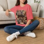 Too Many Books T-Shirt — Vintage Bibliophile Reading Tee