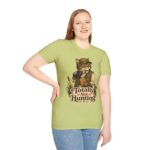 Cat Hunting Tee — "Totally Not Hunting" Funny Outdoor T-Shirt