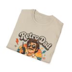 Retro Dad Energy T-Shirt — Vintage 70s Dad Vibes Graphic Tee