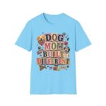 Dog Mom, Built Different T-Shirt — Cute Graphic Tee for Dog Lovers