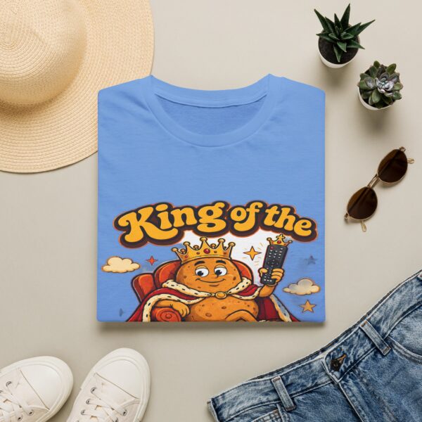 King of the Remote T-Shirt — Funny Couch Potato TV Remote Shirt