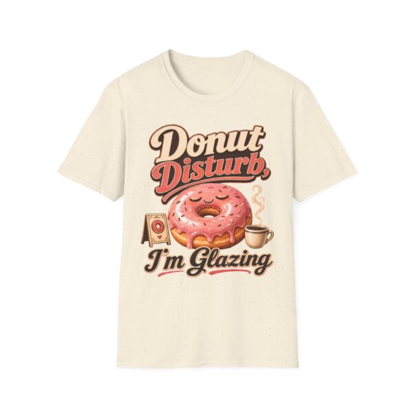 Donut Disturb T-Shirt — "I’m Glazing" Funny Donut Tee for Coffee Lovers