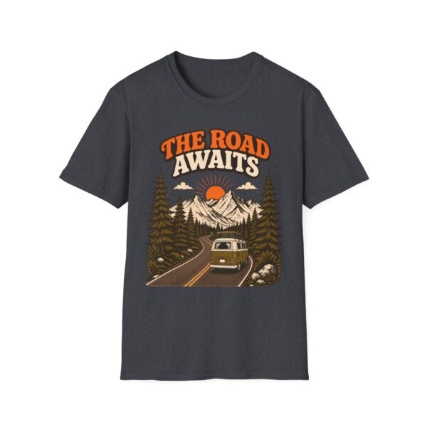 The Road Awaits Vintage Mountain Road T-Shirt
