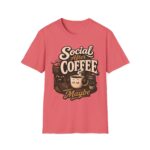 Social After Coffee T-Shirt — Funny Coffee Lover Tee (Maybe)