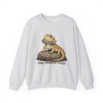Bearded Dragon 'Tiny Dinosaur Energy' Crewneck Sweatshirt