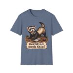 Ferret 'Certified Sock Thief' T-Shirt