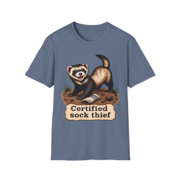 Ferret 'Certified Sock Thief' T-Shirt