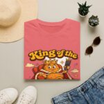 King of the Remote T-Shirt — Funny Couch Potato TV Remote Shirt